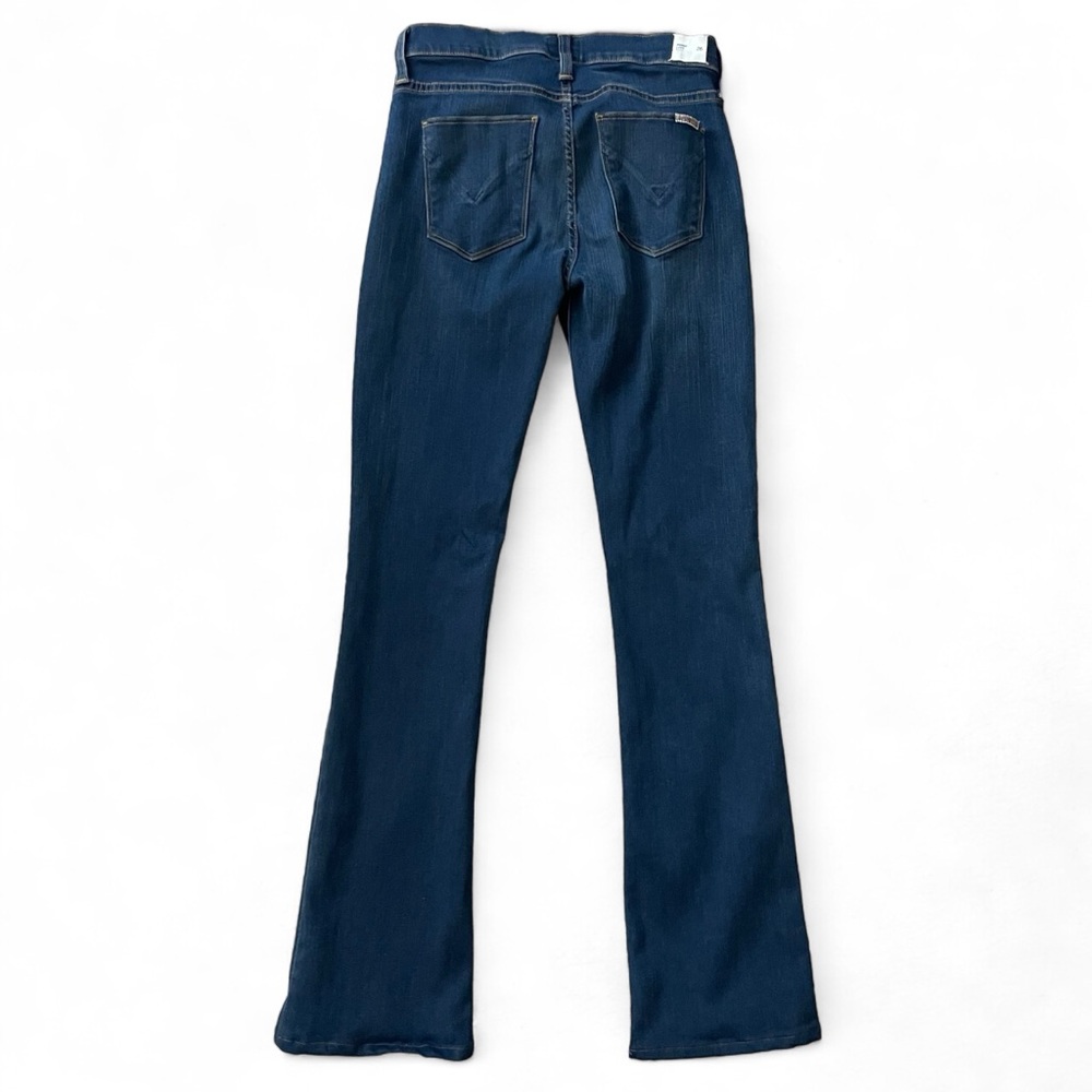 Hudson Love Midrise Bootcut Jeans Women’s Size 26 Dark Blue Denim Soft - Picture 6 of 12